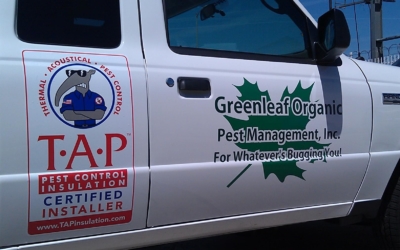 GreenLeaf Organic Pest Management Truck